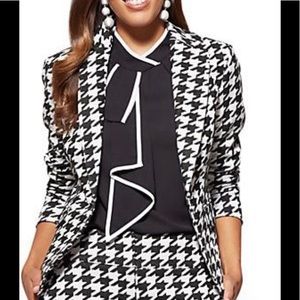 Houndstooth Blazer